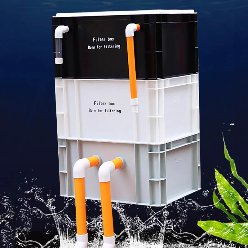 Fish Tank Filter - Filter Akuarium Kotak Turnover, Filter Eksternal