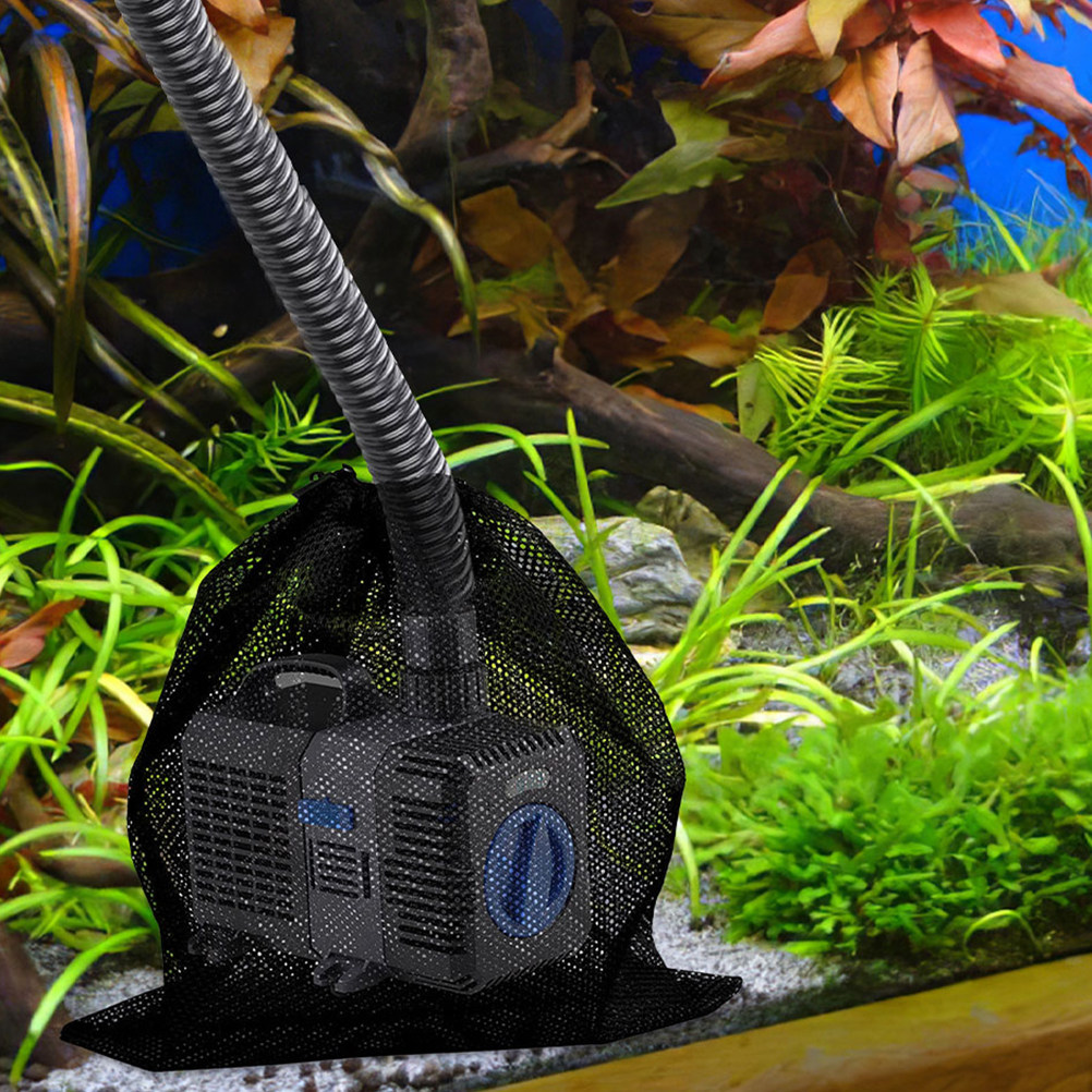 Aquarium Pump - 4 Buah Kantong Filter Pompa Jaring