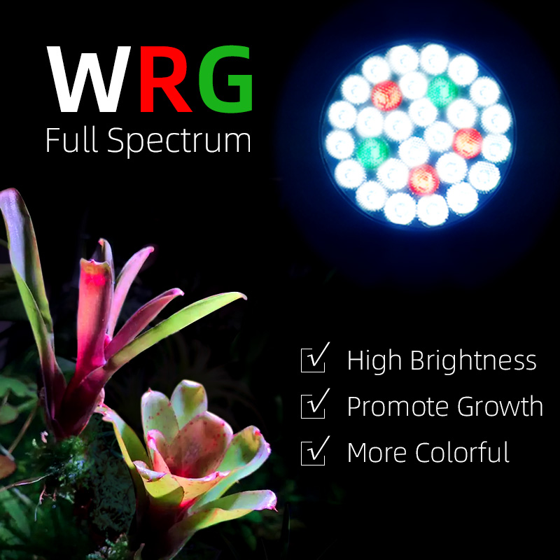 Lampu LED Spektrum Penuh Y30SE - Aquarium Light ulasan dan harga