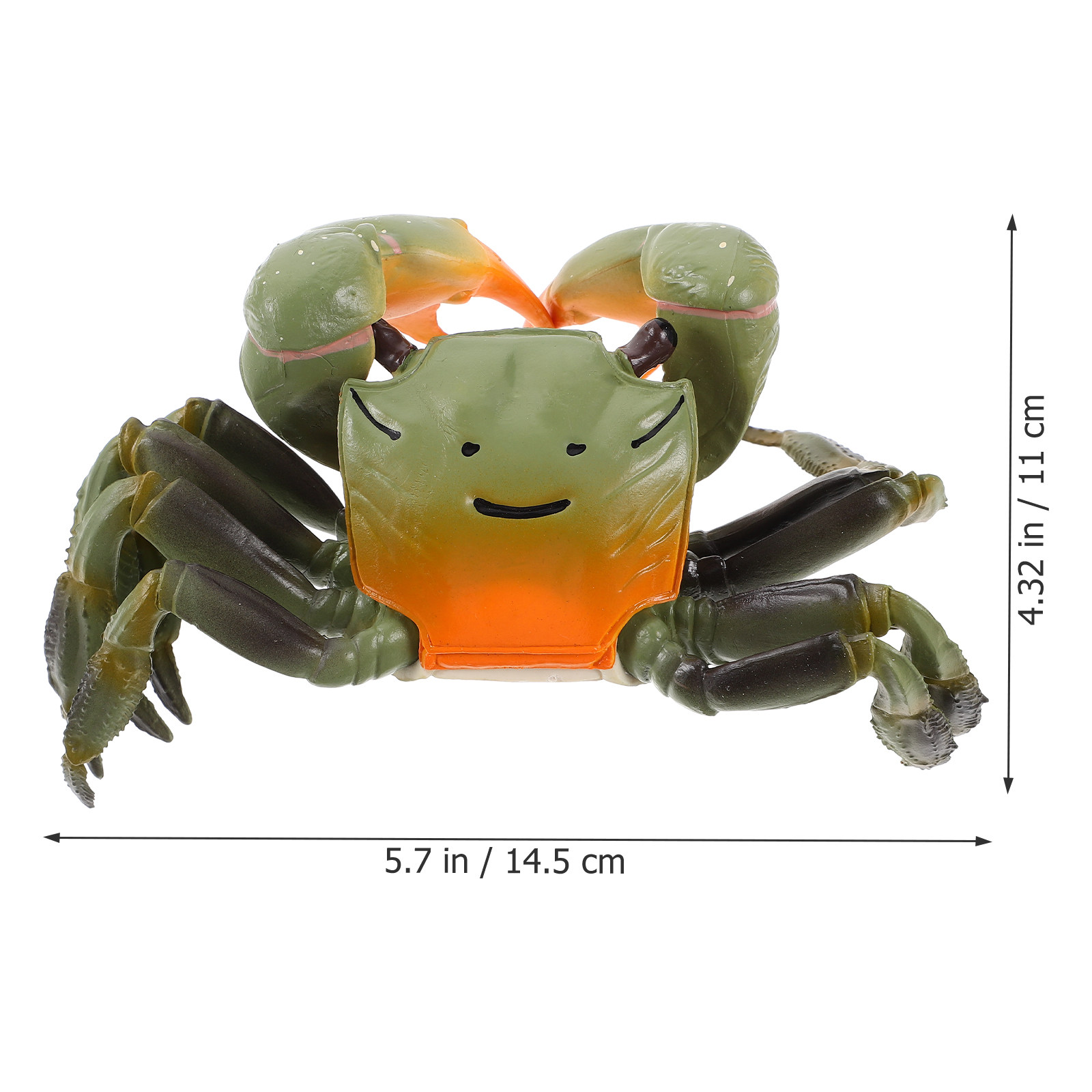 Dekorasi Kepiting Plastik Real - Aquarium Decor ulasan dan harga