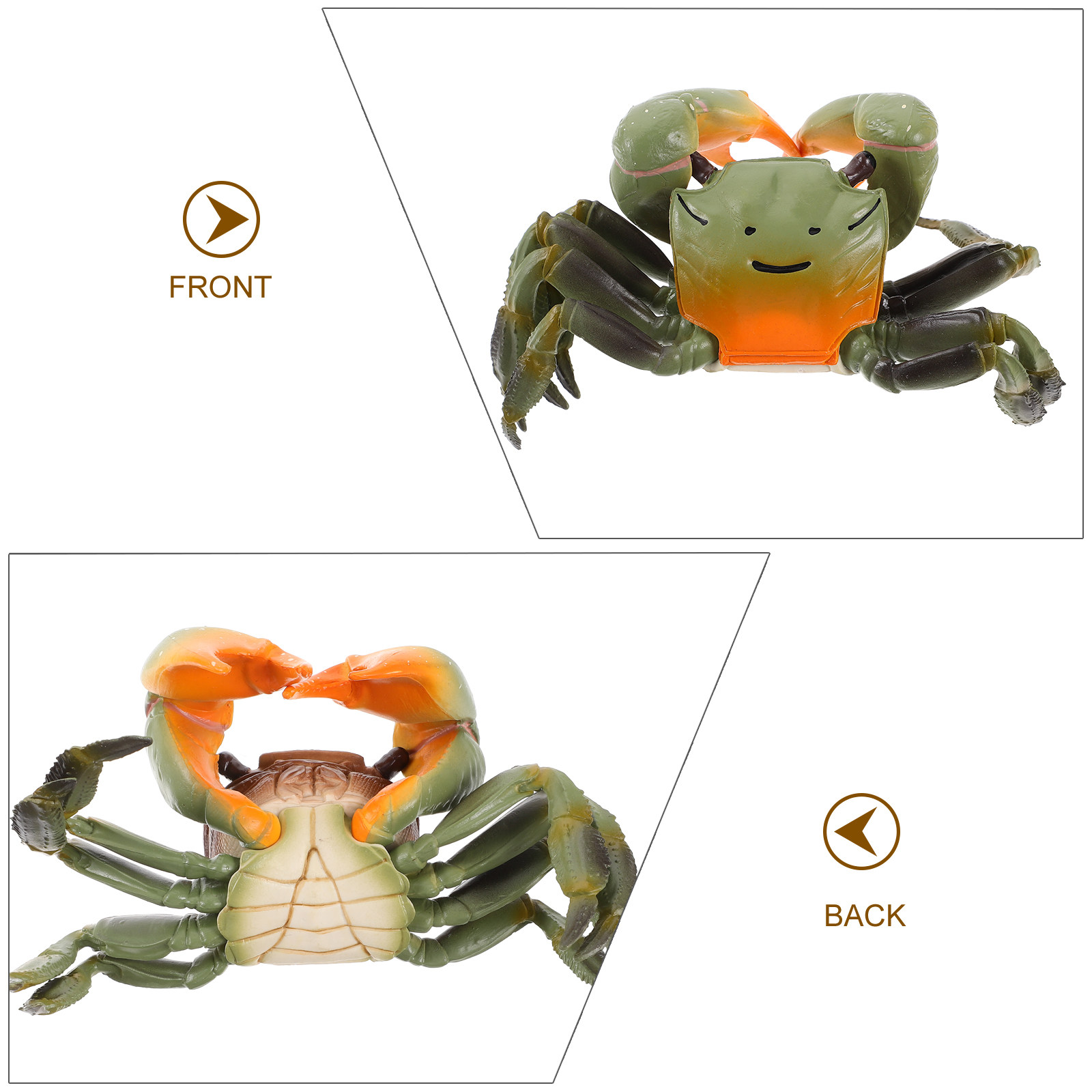 Dekorasi Kepiting Plastik Real - Aquarium Decor ulasan dan harga