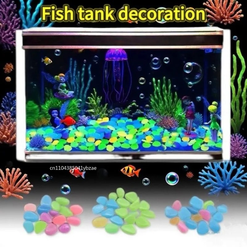 100-800 Buah Kerikil Menyala D - Aquarium Plants ulasan dan harga