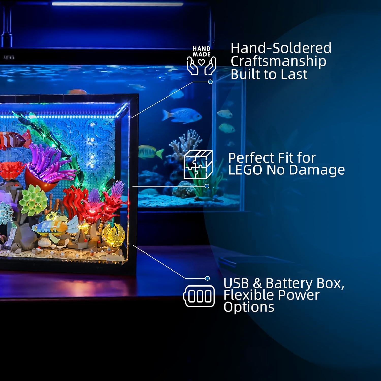 Lampu LED Hprosper untuk Lampu - Aquarium Light ulasan dan harga