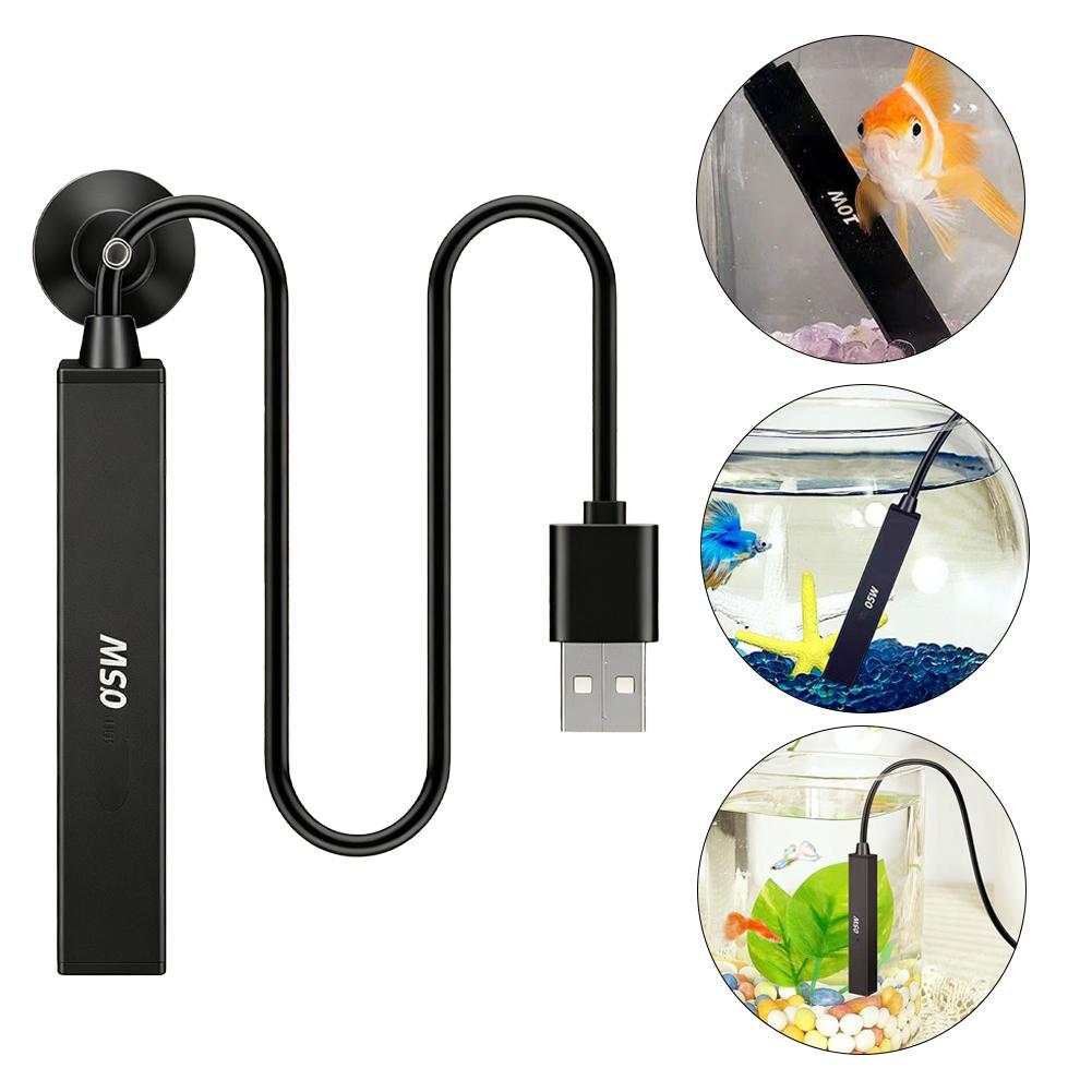 Pemanas Akuarium Mini USB 5V O - Fish Tank Heater ulasan dan harga