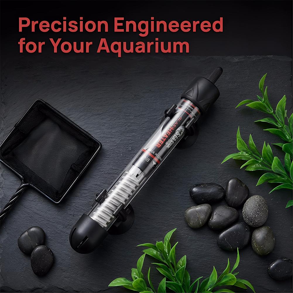 Pemanas Akuarium Otomatis Bata - Fish Tank Heater ulasan dan harga