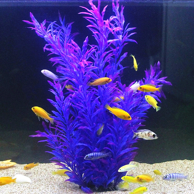 50CM Kolam Ikan Buatan Tanaman - Fish Aquarium Home ulasan dan harga