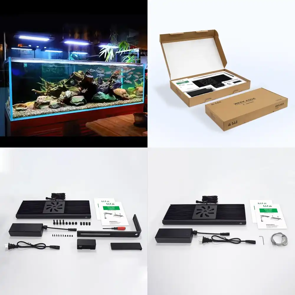 Lampu LED Akuarium Sunrise Sun - Aquarium Light ulasan dan harga