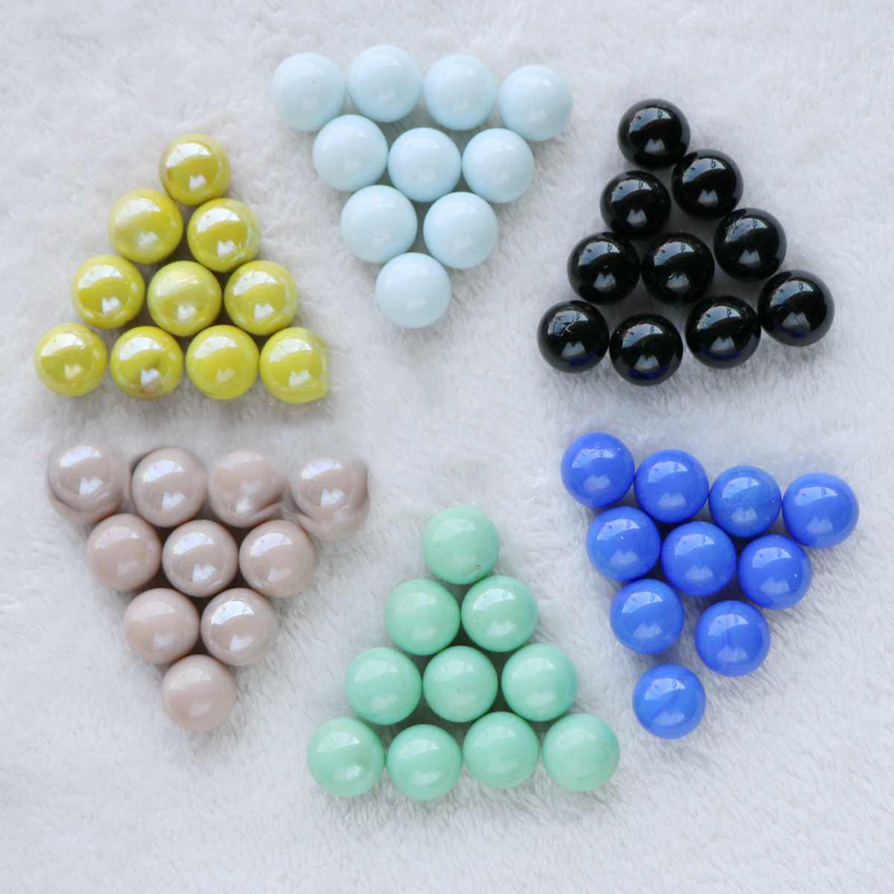 66Pcs Bola Kaca Warna Solid Di - Fish Aquarium Home ulasan dan harga