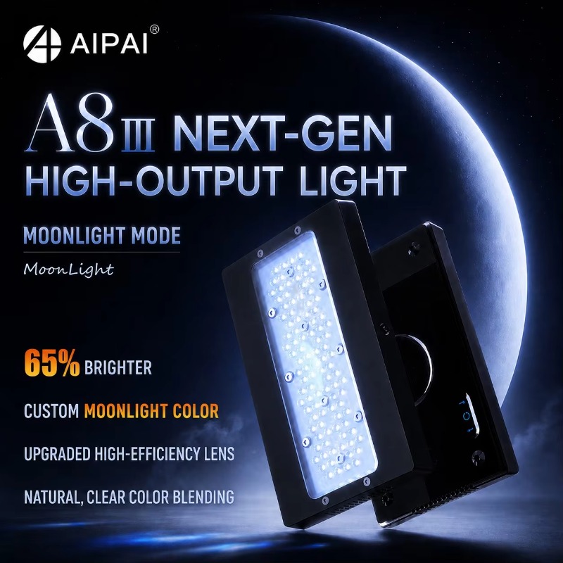 AIPAI A8 Seri III A8SE/A8 Pro  - Aquarium Light ulasan dan harga