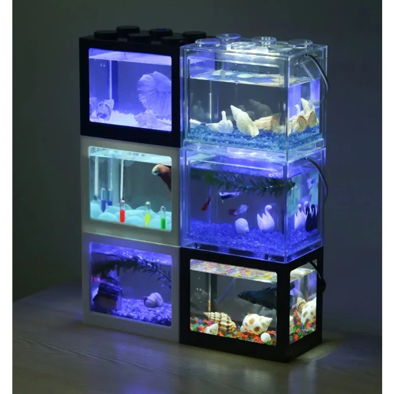 1L Lampu Tangki Ikan Akuarium  - Betta Fish Tank ulasan dan harga
