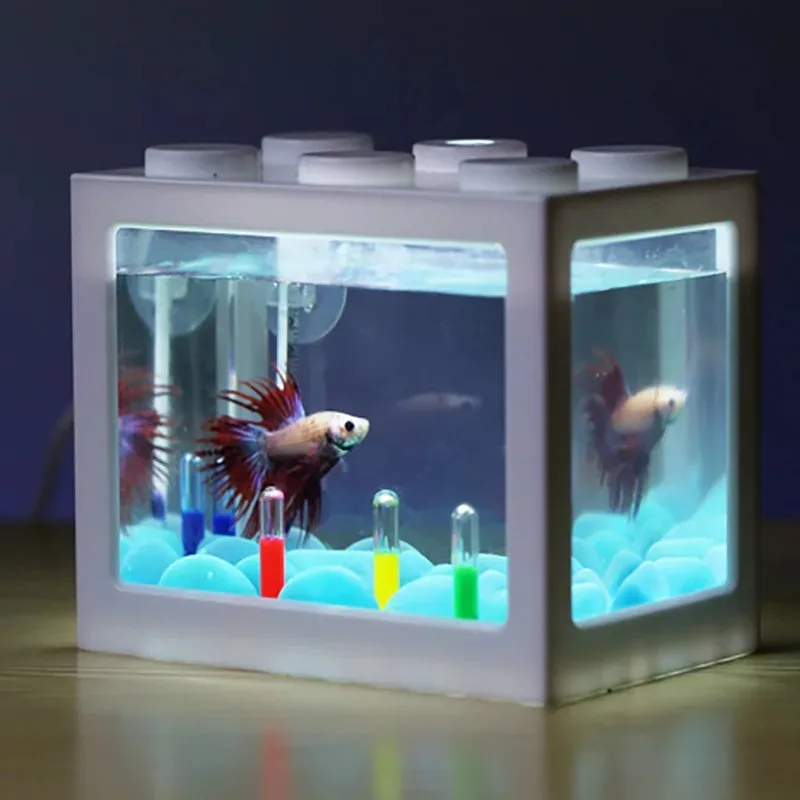 1L Lampu Tangki Ikan Akuarium  - Betta Fish Tank ulasan dan harga
